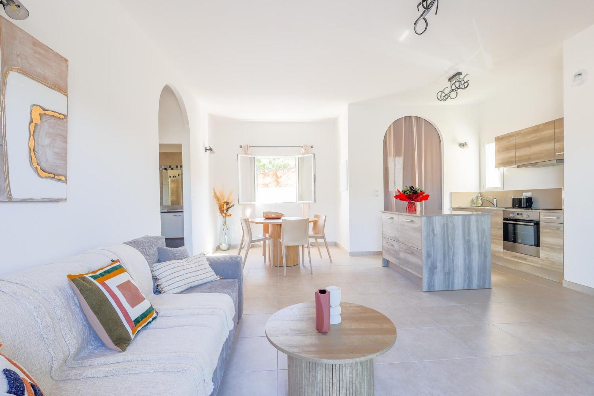 Apartment Le Trois Mc - Appt Climatise Proche De La